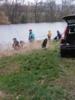 Kleine und große  Angler